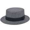Top Hat Formal Hat Type and Plain Dyed Pattern Mans boater hat