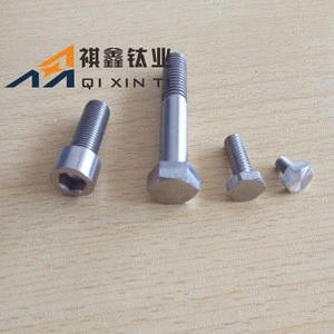 Top level new products m10 titanium flange bolt
