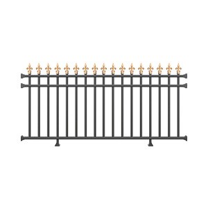 Top nice design metal yard fencing, trellis, gates