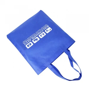 Tote Bagnon Woven Carry Bag Eco Bag China Color Optional Blue Customized Size New Environmental Protection Non-woven Fabric