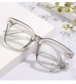 Transparent Eyewear Blue Light Blocking Glasses Unisex PC Eyewear Anti-blue Optical Frame
