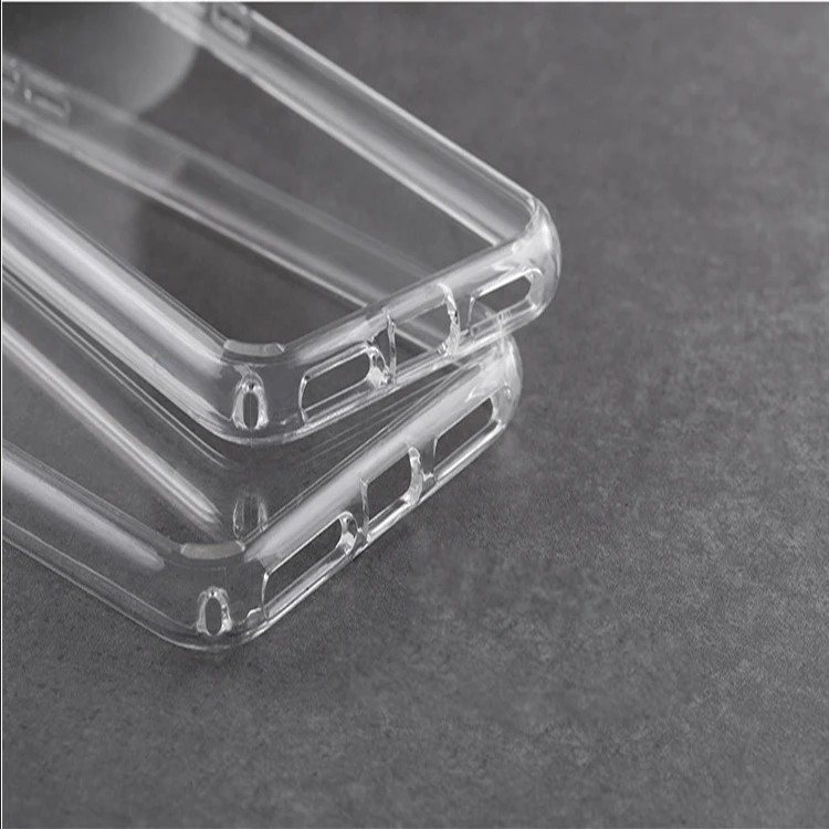 Transparent two-in-one protective cover for iphone 7 and iphone 7 plus