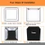 Import Travor M80 led photo studio cube light tent 31.5*31.5 inch 80*80cm  360 product photography soft box with 3 color backdrops from China