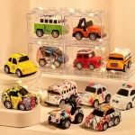 Trending Exquisite Simulation Mini With Various Color Styles Toy Car Models Gifts For Boys And Girls
