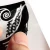 Import TS001005 Stencils customized logo black lace style henna tattoo sticker from China