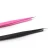 Import TSZS hot selling pink black stainless steel nail tools anti-static dual purpose nail tweezer for manicure art from China