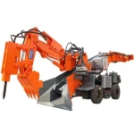 Tunnel mucking loader, mining underground mining haggloader