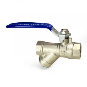Types Plumbing Materials OEM Factory Price 1/2" Inch Ball Valve With Strainers