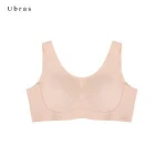 Ubras Buxom & Chubby Upgraded Version UB121199 High Elastic Fiber Wide Shoulder Strap Underwire Free Women Sports Bra
