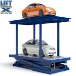 Underground Garage Car Lift Hydraulic Car Elevator Scissor Platform Lift
