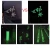 Import UNIK Wide PU glow in dark iron on vinyl heat transfer film from China