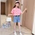 Import Unique products kids clothing girls 7 years  clothing sets new summer girls suit girls fashion from China