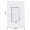 US Switch 1Gang Touch Switch Smart Home Automation Wireless Wifi Control Light Wall Switch
