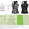 US Women Waist Trainer Vest Gym Slimming Adjustable Sweat Belt Body Shaper