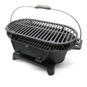 USA hotsellling cast iron charcoal bbq grill durable for life time