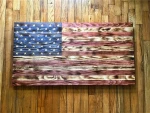 USA Wood Flag, Old Glory Stars and Stripes