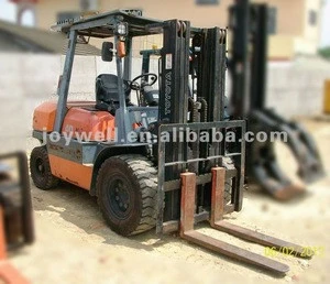 USED TY FORKLIFT 4.0TONS / DIESEL ENGINE MACHINERY MATERIAL HANDLING EQUIPMENT