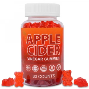 Vegan Apple Cider Vinegar Gummies with Organic Pomegranate  Beet Root And Vitamins For Slimming