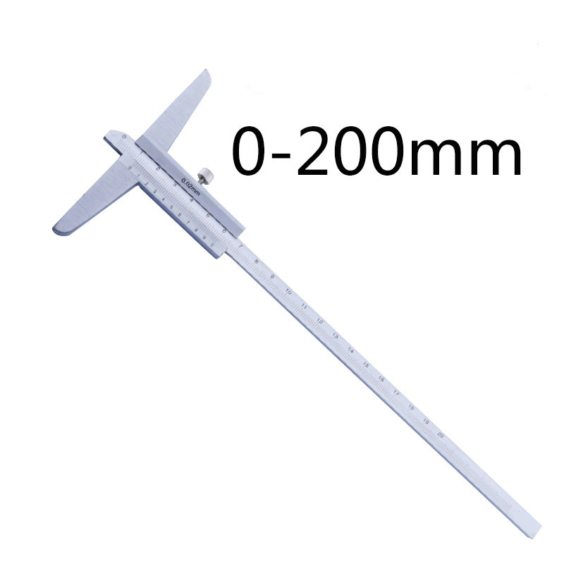 Buy Vernier Depth Gauges Mm Mm Stainless Steel Depth Vernier Calipe From Jingxing