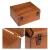 Vintage brown handmade craft jewelry gift storage decorative multi-purpose hot selling pine wooden boxes