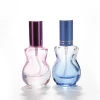 violin/guitar shaped glass bottle for perfume with pump sprayer 10ml