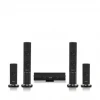 vofull 5.1 multimedia speakers home theater speaker system with remote USB SD FM BT function