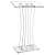 Import VONVIK Acrylic Podium Clear Lectern Church Pulpit Commercial Furniture Modern with Cross Decoration from China
