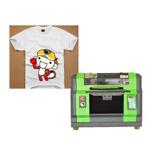 Wash proof high quality high speed digital t shirt uv printer