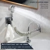Washbasin Faucet External Shower Set Double Control Switch Bathroom Washbasin Sink Hose Sprayer Hair Washing Handheld Shower wit