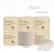 Import water soluble toilet paper Soft and Hygienic 3 Ply Bathroom Tissue bamboo toilet paper roll from China