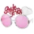 Import Wedding Decorations Bridal Shower Party Hotpink Bride To Be Sunglasses And Veil With Comb LP3186 from China