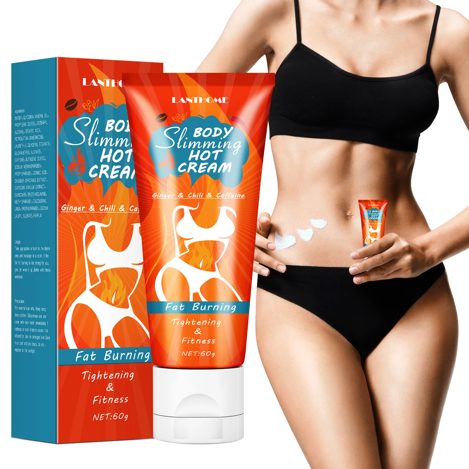 Weight loss cream slimming fat burning private label magical slimming cream firming cream OEM