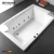 Import Whirlpool Tub and Air Bath rectangular drop in bathroom bathtub from China