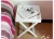 Import white foldable wooden butler tray, bedside tray table wholesale from China