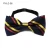 Import White polka dot printing red polyester bow tie and embroidered animal boys tuxedo suits bow tie from China