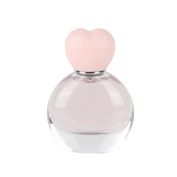 wholesale 25 ml custom lead free glass perfume bottle for cap