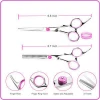 Wholesale 4 Pieces Professional Stainless Steel Pet Grooming Scissors Set