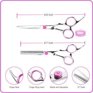 Wholesale 4 Pieces Professional Stainless Steel Pet Grooming Scissors Set