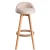 Import Wholesale bar furniture high wood modern bar chair price pu leather bar chair from China