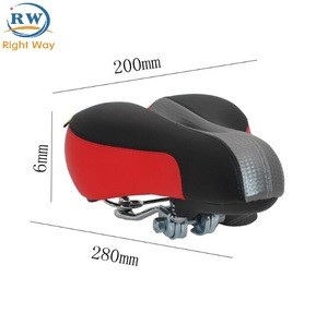 Wholesale bicycle spare part customized thickening soft comfortable mountain bike seat/bicycle saddles