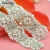 Import wholesale bridal rhinestone applique trim for wedding dress belt WRA-583 from China