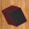 Wholesale cheap eco-friendly blank mouse pad/Black mouse mat