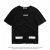 Import Wholesale Cheap OFF Design Men Shirts Cotton Casual Hip-Hop White and Black T Shirt from China
