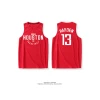 Wholesale Custom James Kobe Basketball Training Jersey Vest Curry Harden Sleeveless Sports Loose Quick-Drying Jersey