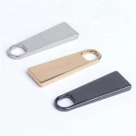 Wholesale Design 3# 5# 8# 10# Fashion Metal Zipper Pullers For Handbag