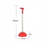 wholesale Durable low price red pressure pvc mini toilet plunger