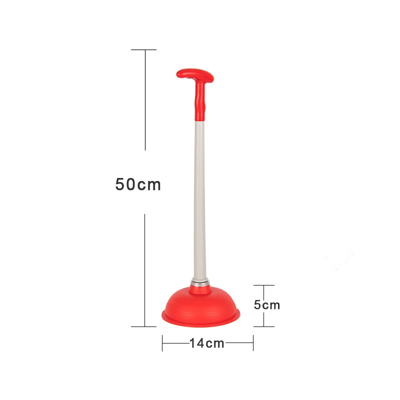 wholesale Durable low price red pressure pvc mini toilet plunger