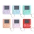 Import Wholesale Factory handheld game console toy Macaroon Color game player with keychain from China