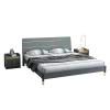 Wholesale Furniture Modren Bed Solid Wood Beds