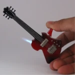 Wholesale Guitar lighters Gas Cigarette Lighters Torch Lighters Windproof smoke Lighters Portable Cigarette Lighters